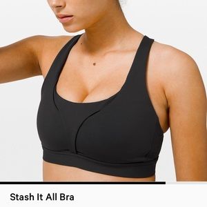 Lululemon stash it all sports bra (C/D cup, size8)